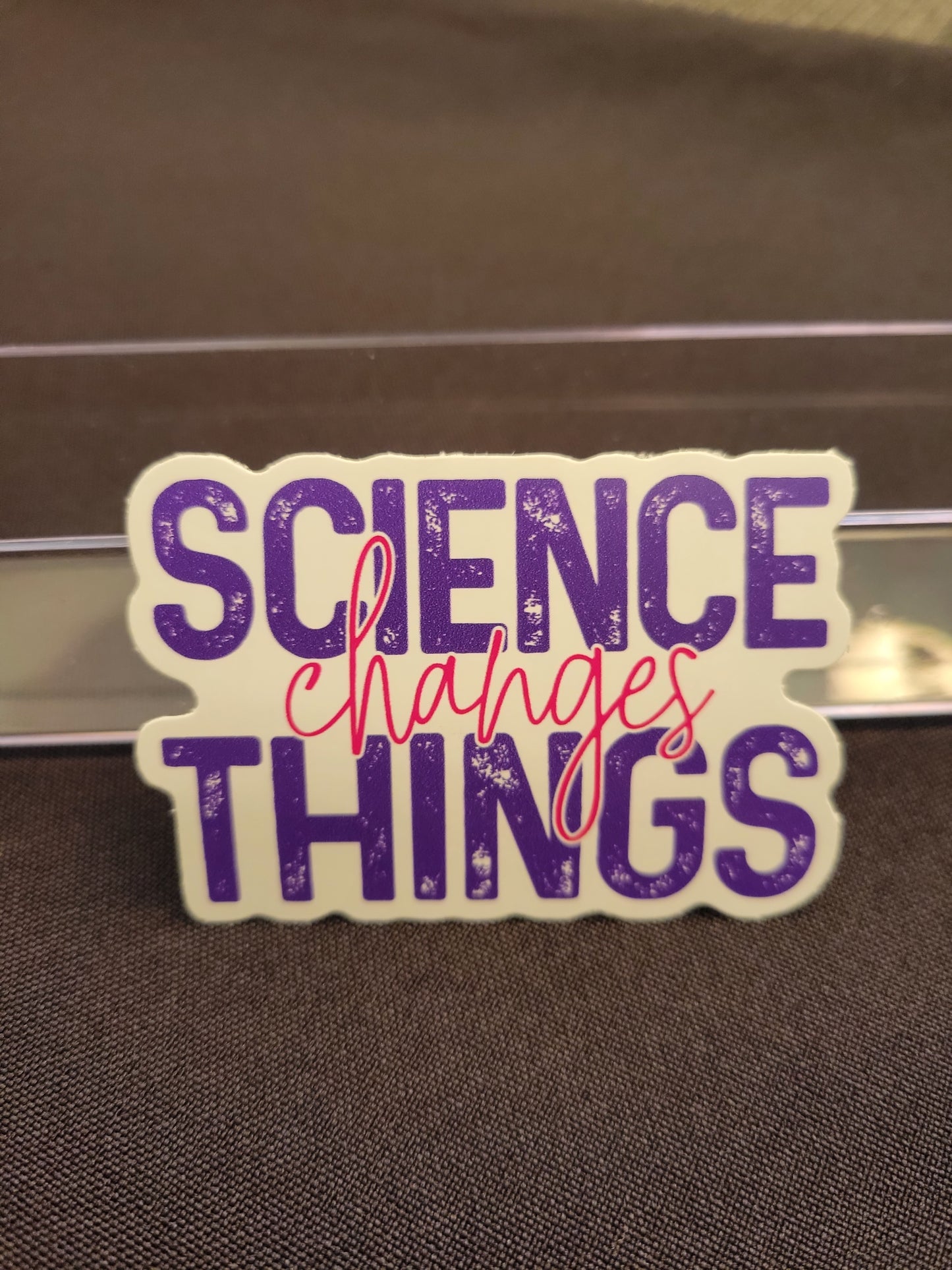 SCIENCE DIE CUT STICKERS