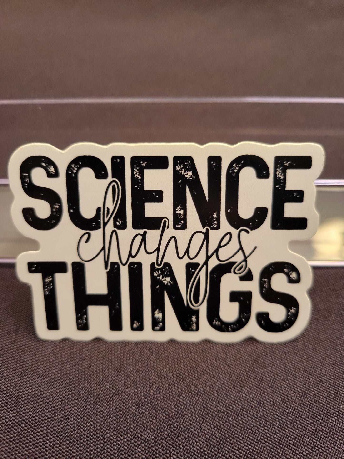 SCIENCE DIE CUT STICKERS