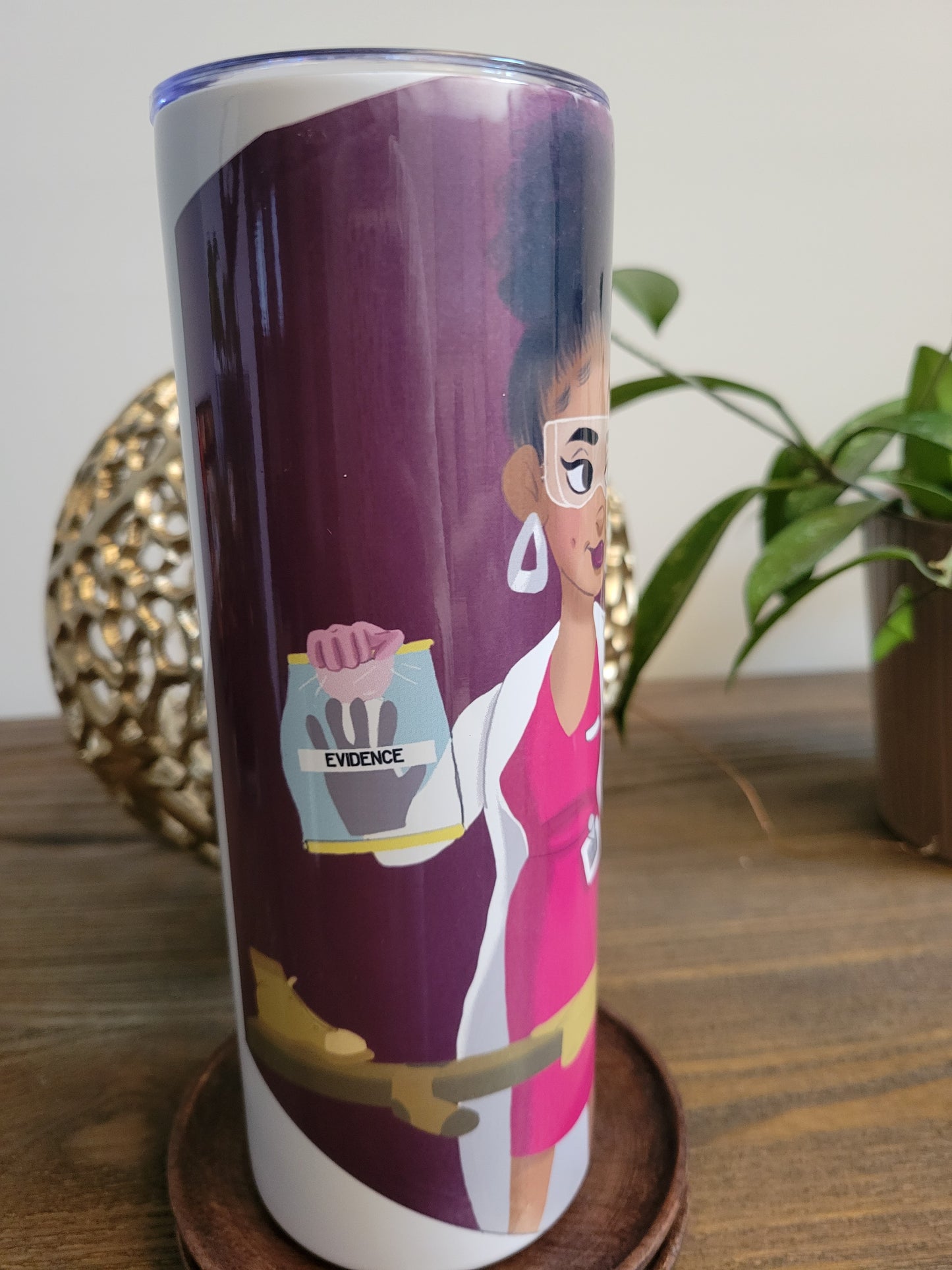 Forensic Biologist Beauty Stainless Steel 20 oz Tumbler