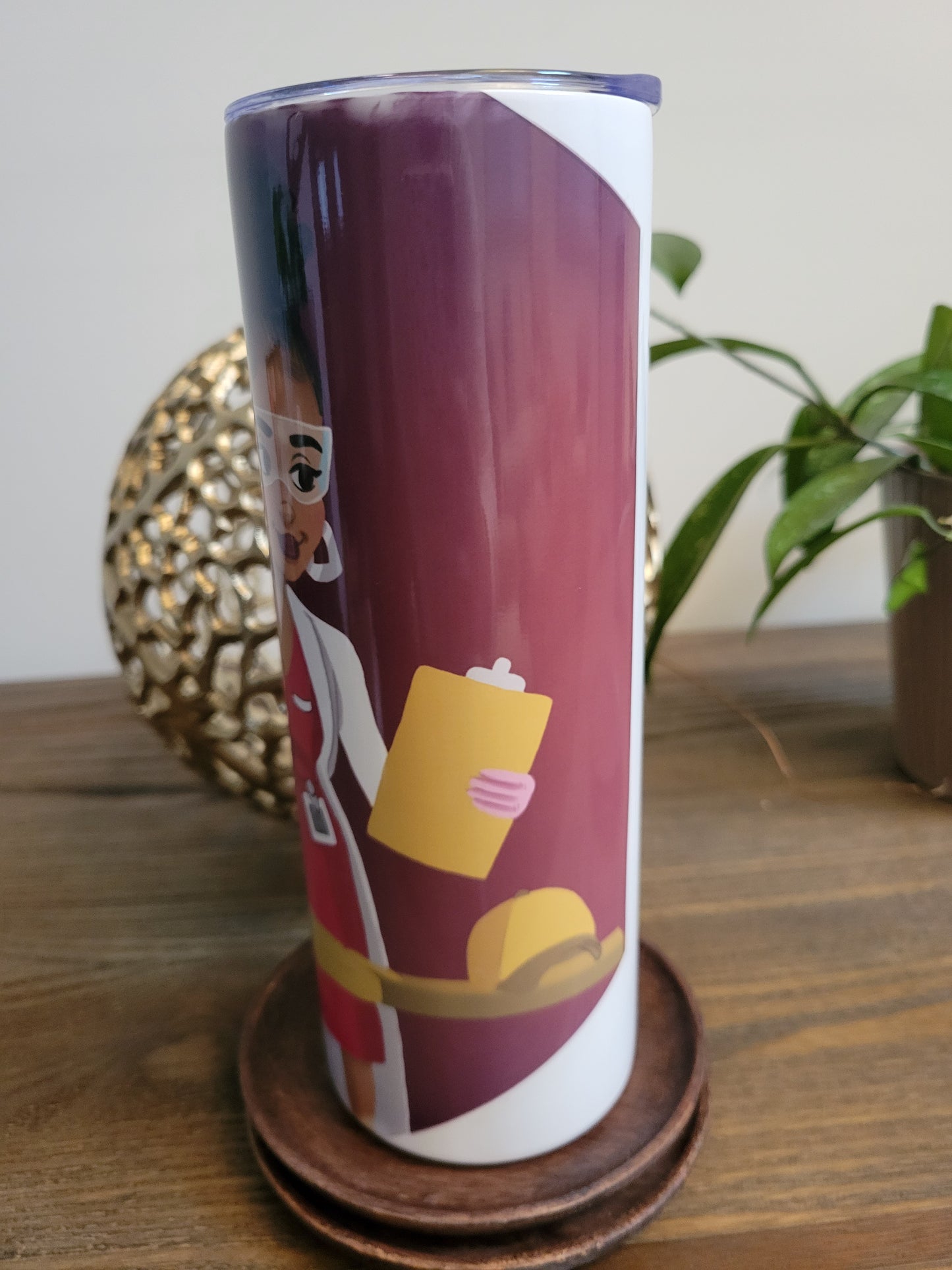 Forensic Biologist Beauty Stainless Steel 20 oz Tumbler