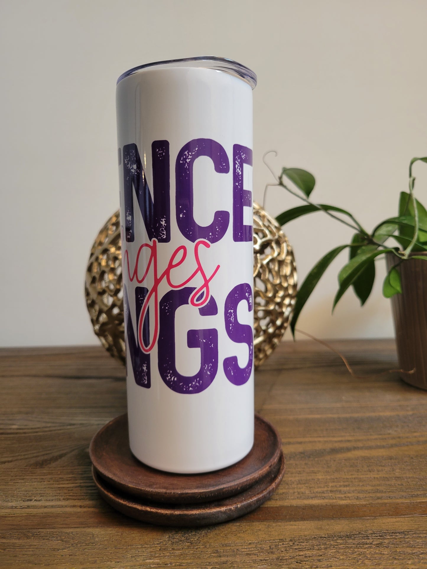 Science Changes Things Stainless Steel 20 oz Tumbler
