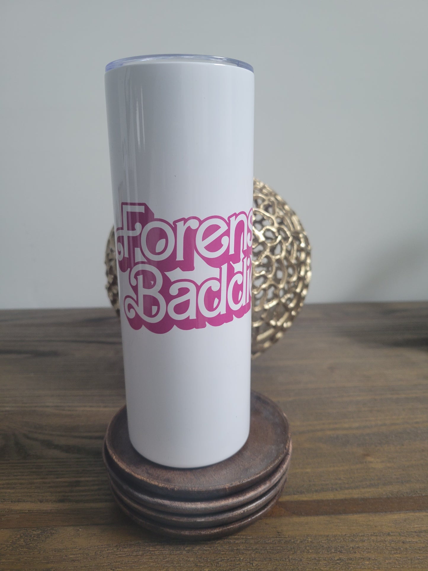 Forensic Baddie Stainless Steel 20 oz Tumbler