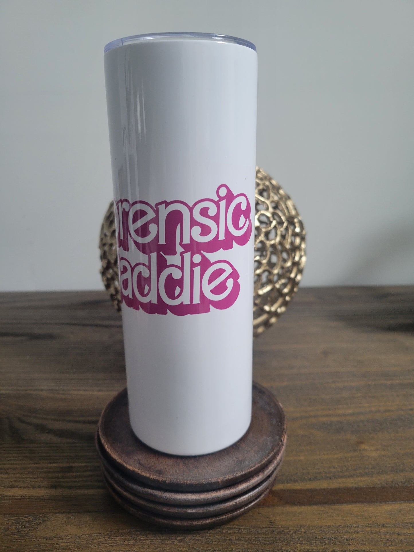 Forensic Baddie Stainless Steel 20 oz Tumbler