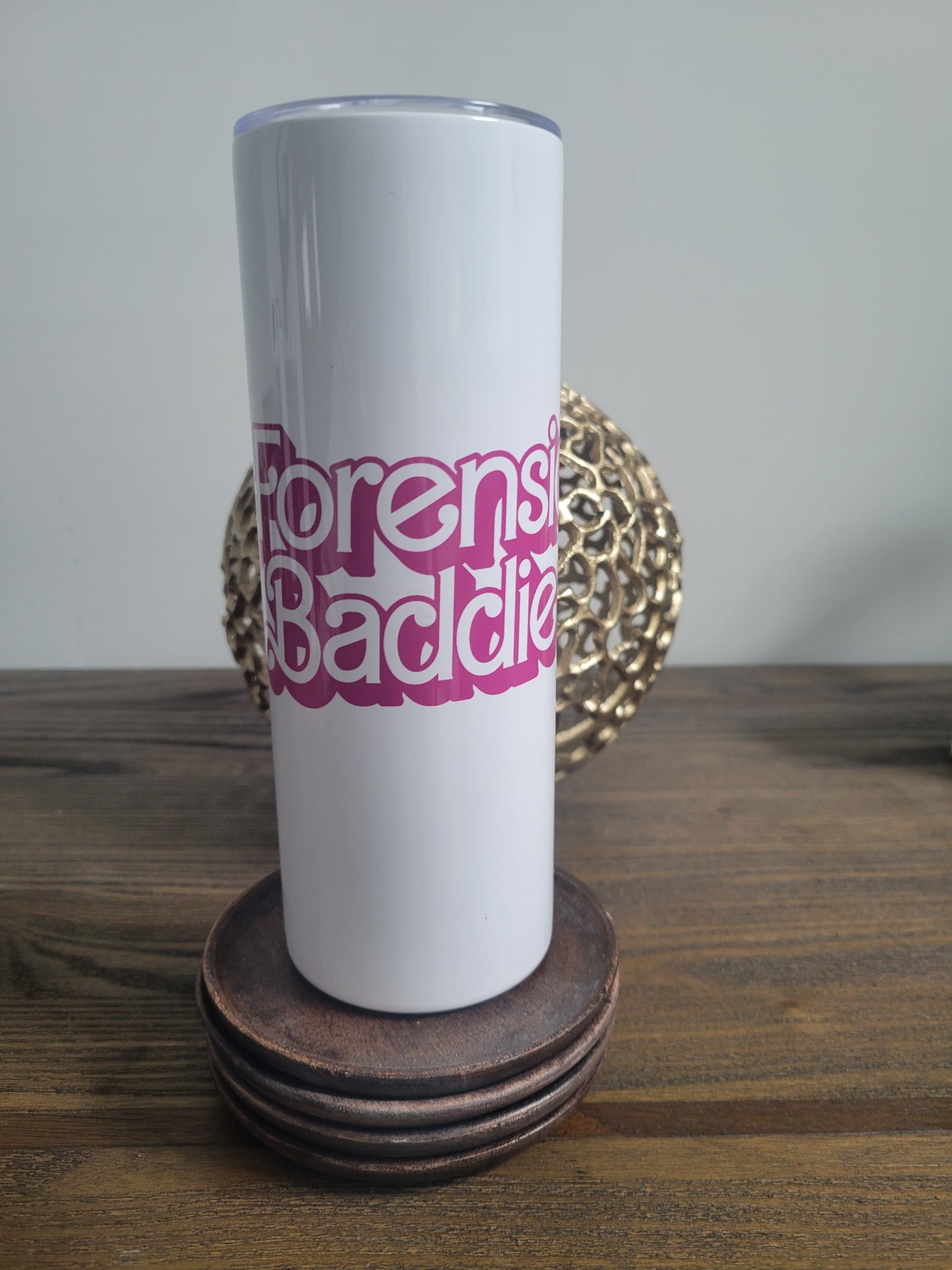 Forensic Baddie Stainless Steel 20 oz Tumbler