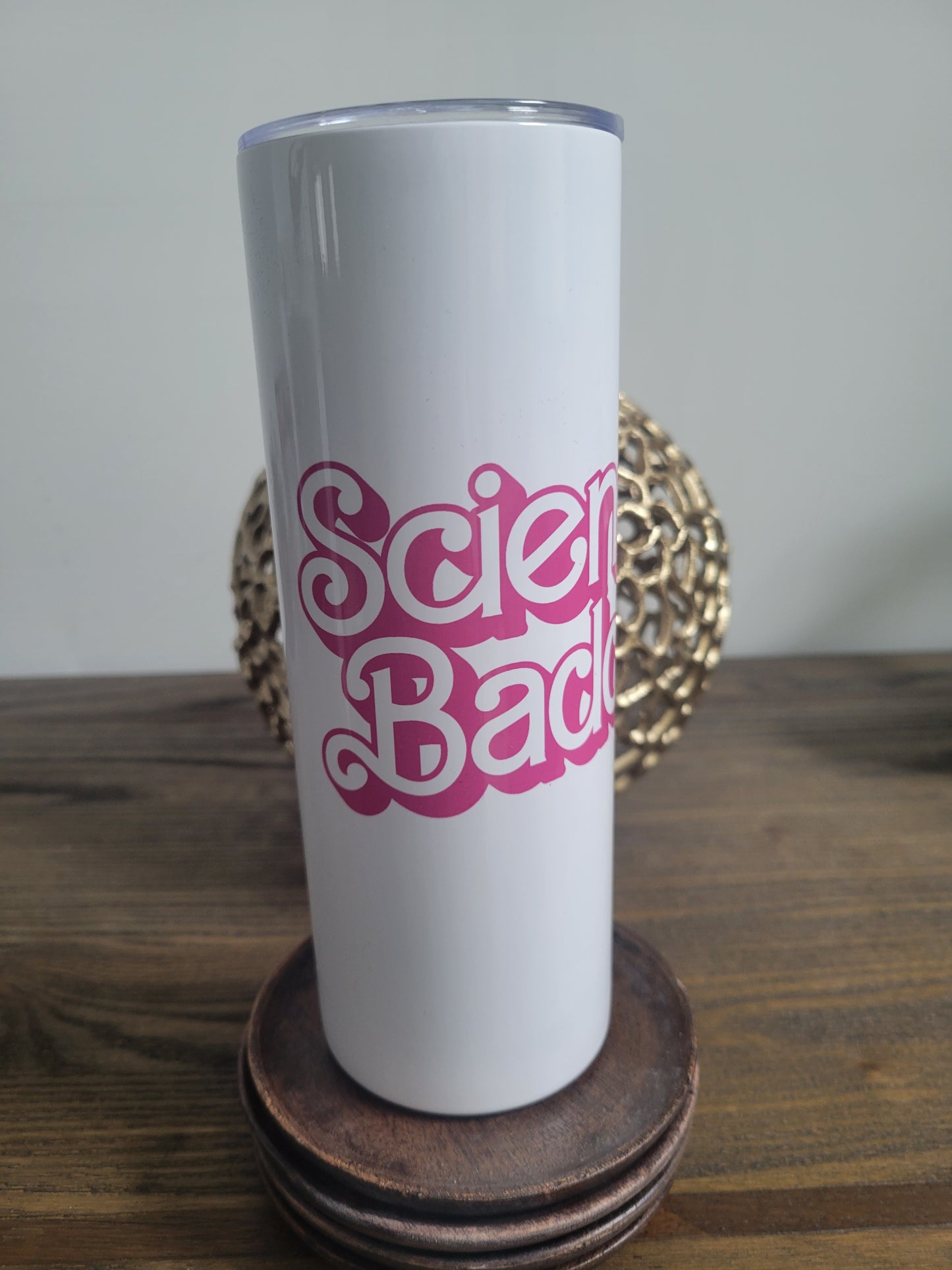 Science Baddie Stainless Steel 20 oz Tumbler