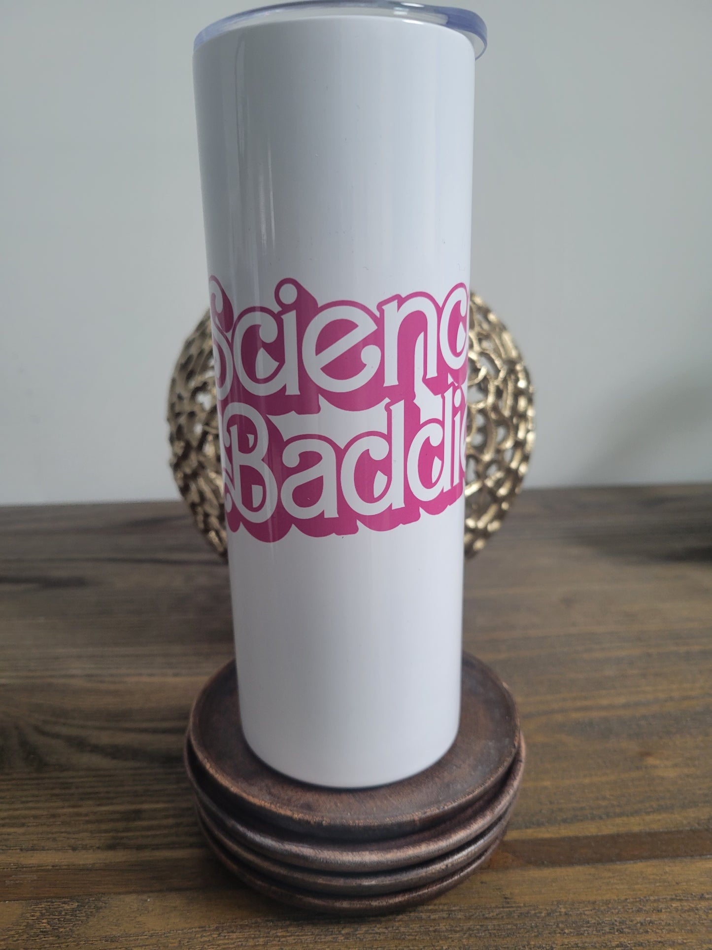 Science Baddie Stainless Steel 20 oz Tumbler