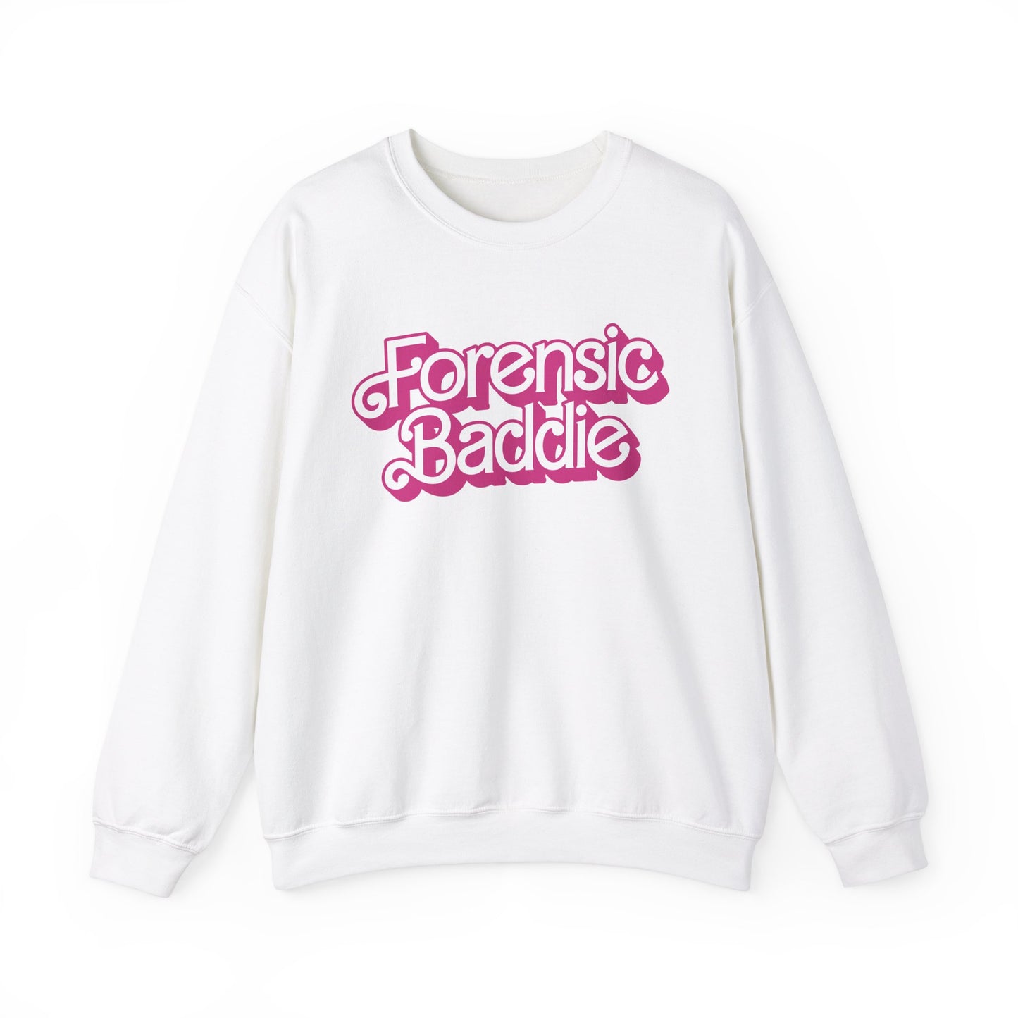 Forensic Baddie Unisex Crewneck Sweatshirt