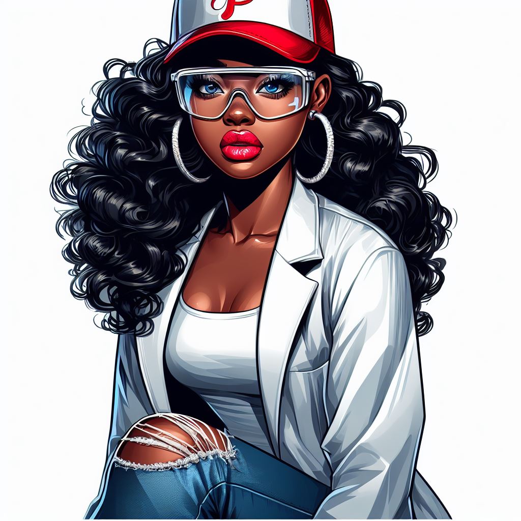 Scientist Jawn Illustrations Digital Download