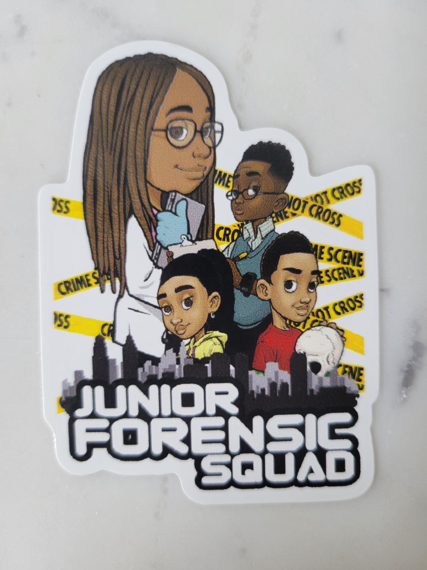 SCIENCE DIE CUT STICKERS