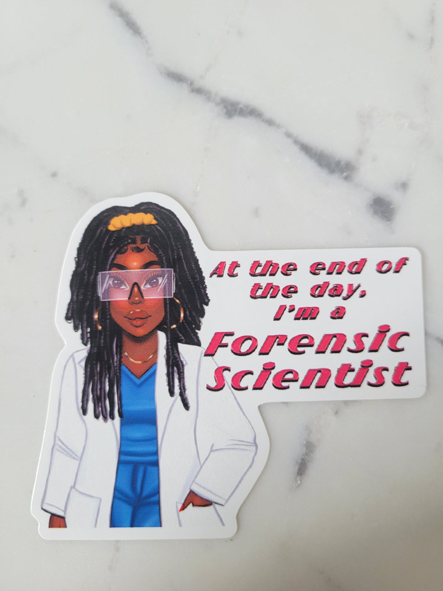 SCIENCE DIE CUT STICKERS