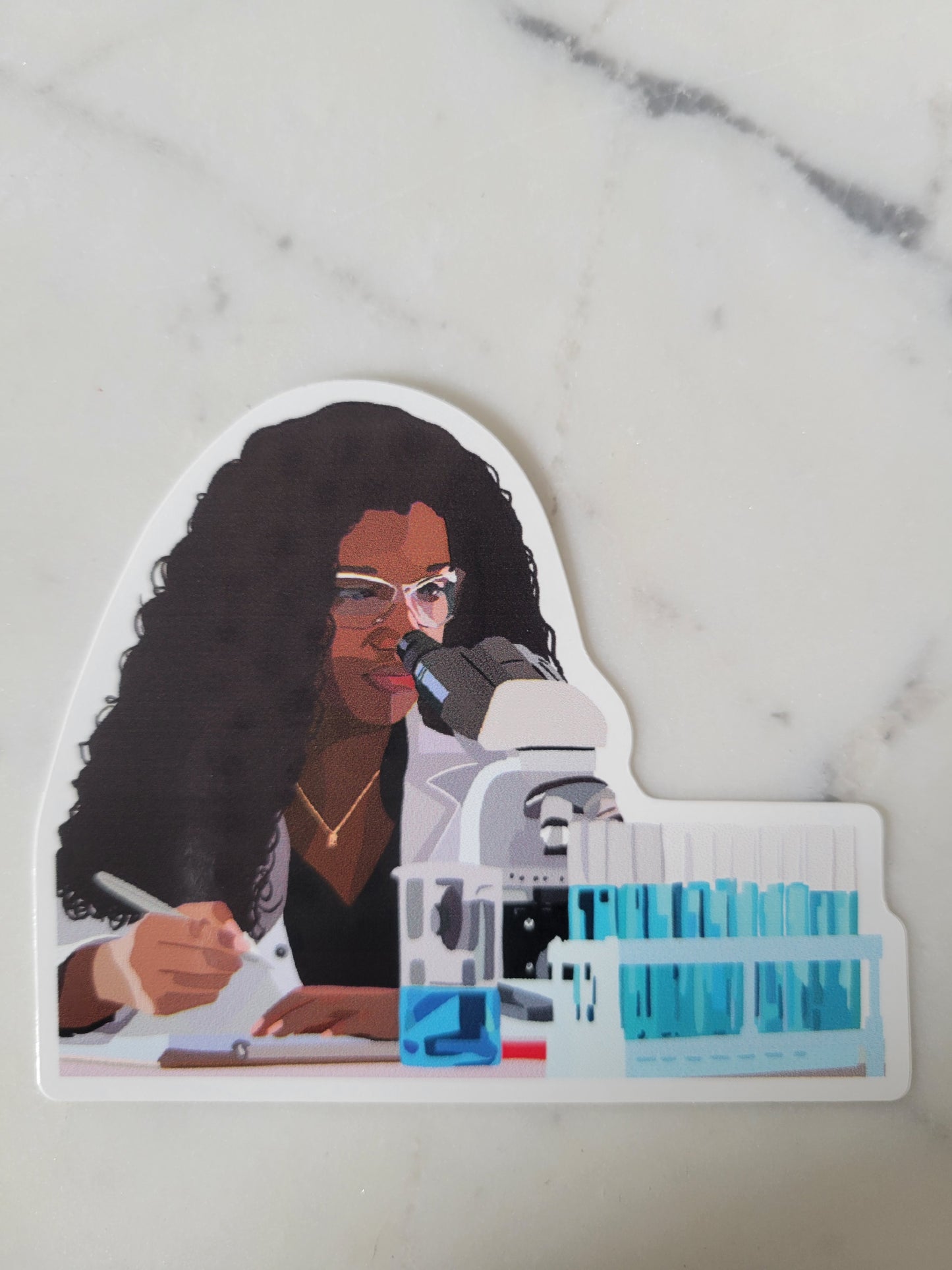 SCIENCE DIE CUT STICKERS