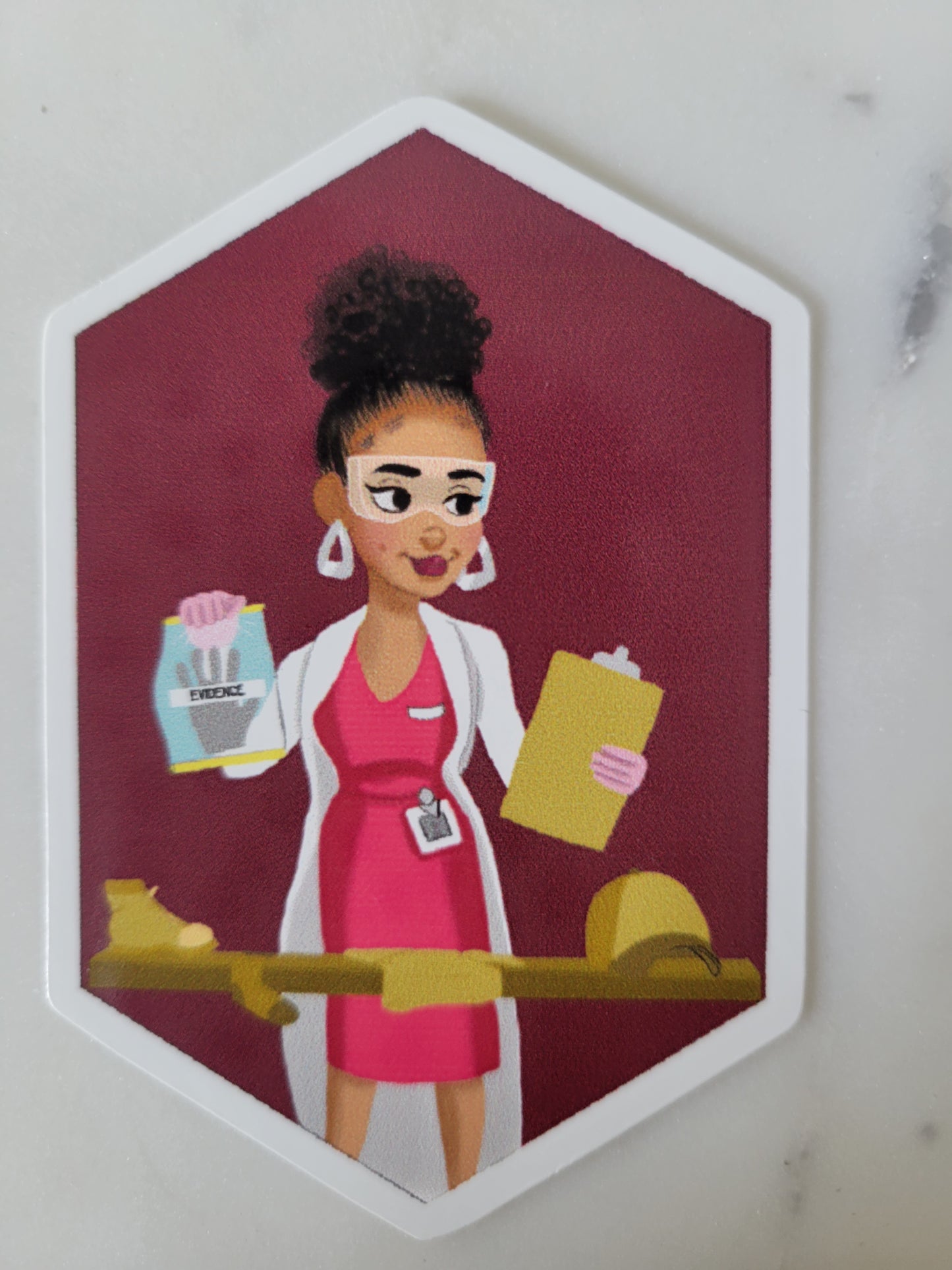 SCIENCE DIE CUT STICKERS