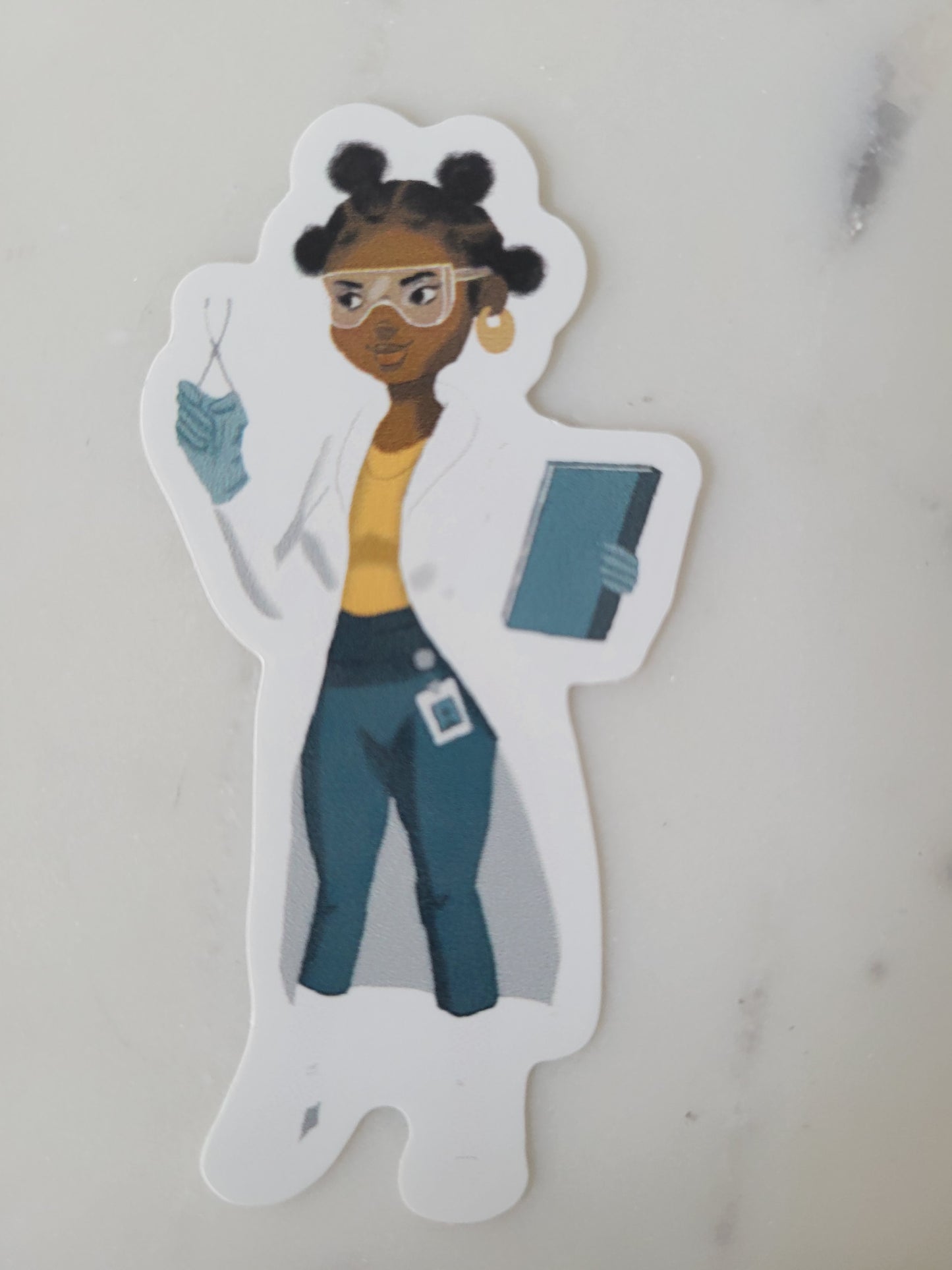 SCIENCE DIE CUT STICKERS