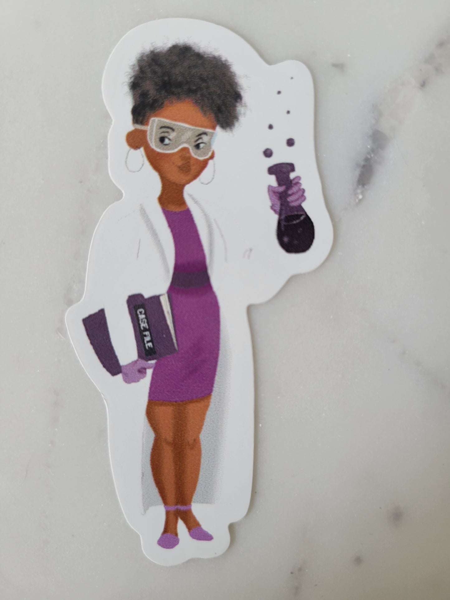 SCIENCE DIE CUT STICKERS