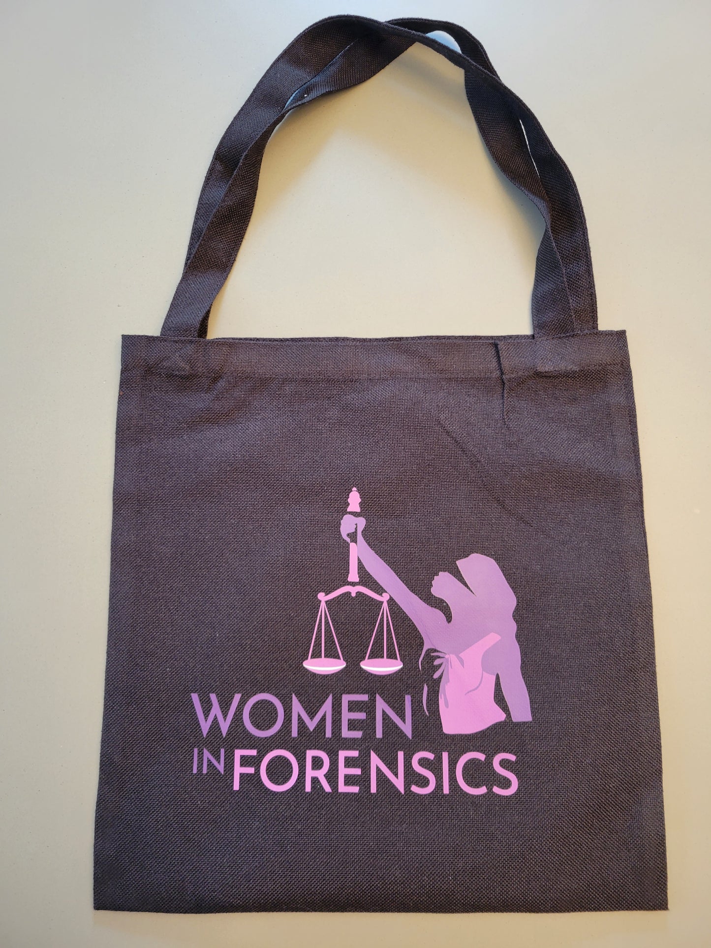 Reusable Linen Science Tote Bag