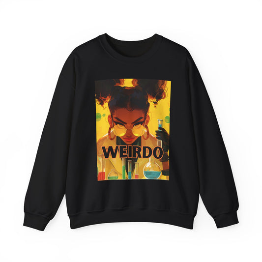 "Weirdo Scientist" Unisex Heavy Blend Crewneck Sweatshirt