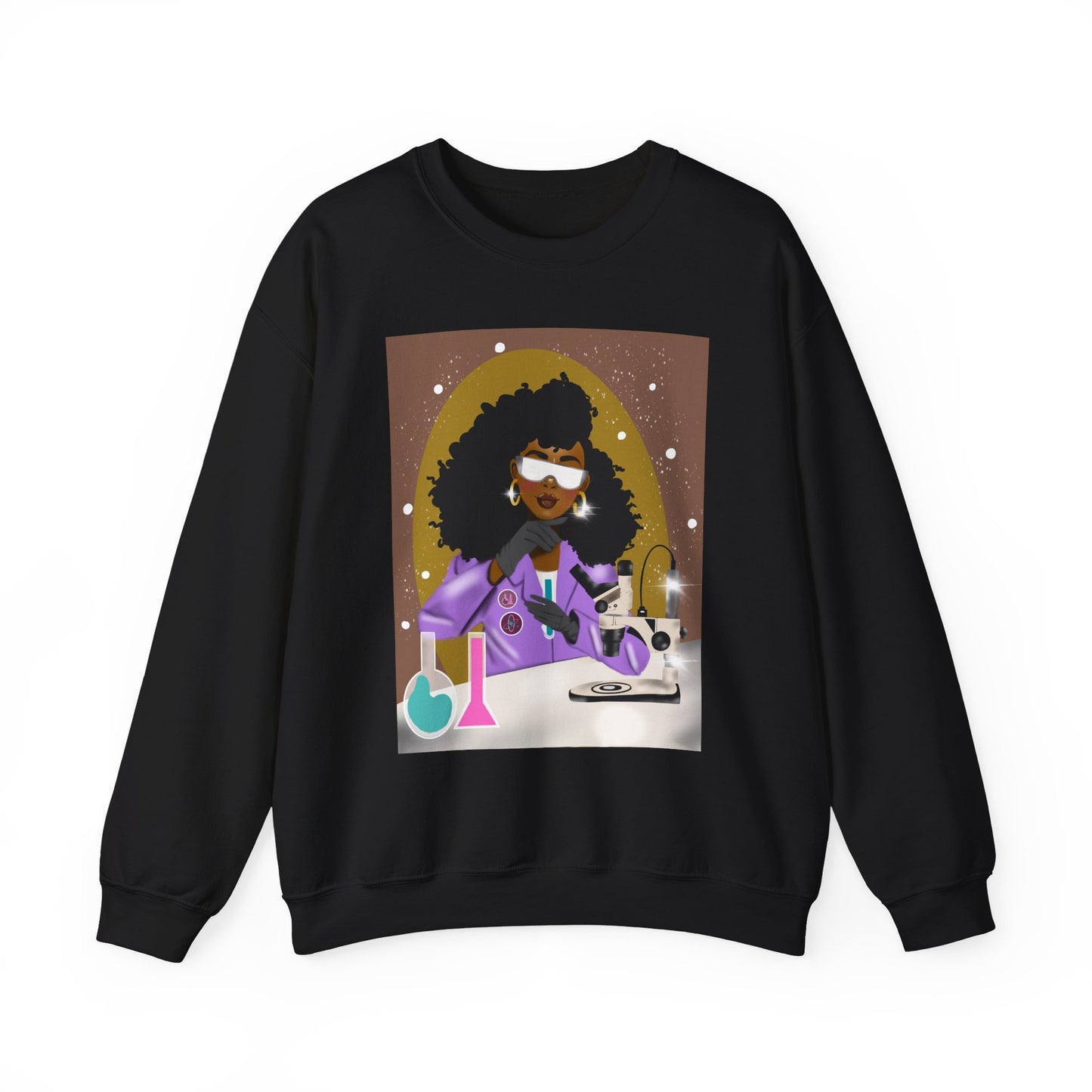 Sista Scientist Sweatshirt - Unisex Heavy Blend Crewneck