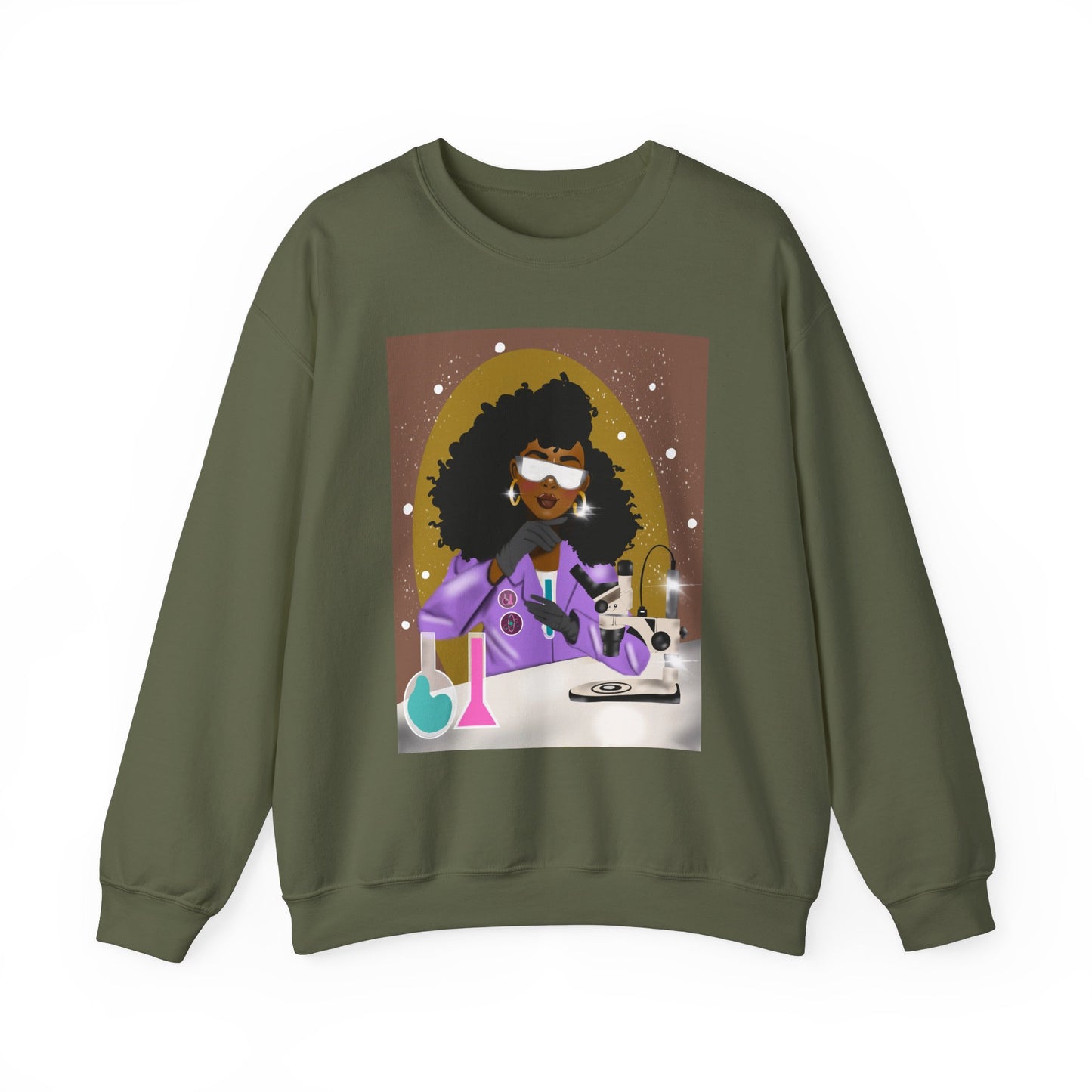 Sista Scientist Sweatshirt - Unisex Heavy Blend Crewneck