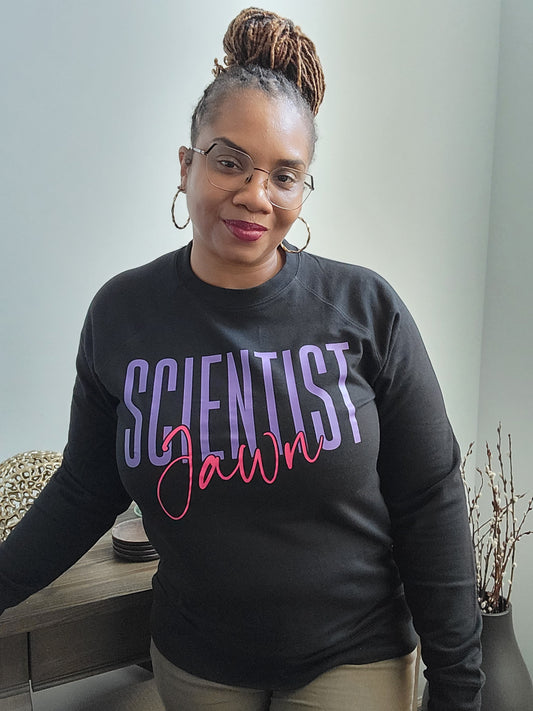 Scientist Jawn Unisex Lightweight Sweatshirt