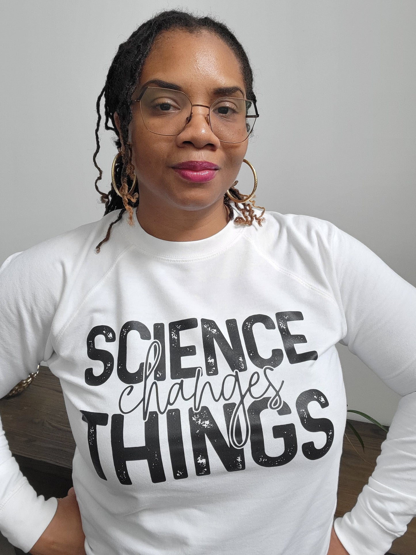 Science Changes Things Unisex Lightweight Sweatshirt