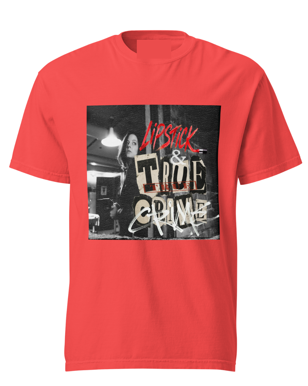 Lipstick and True Crime Unisex T-shirt