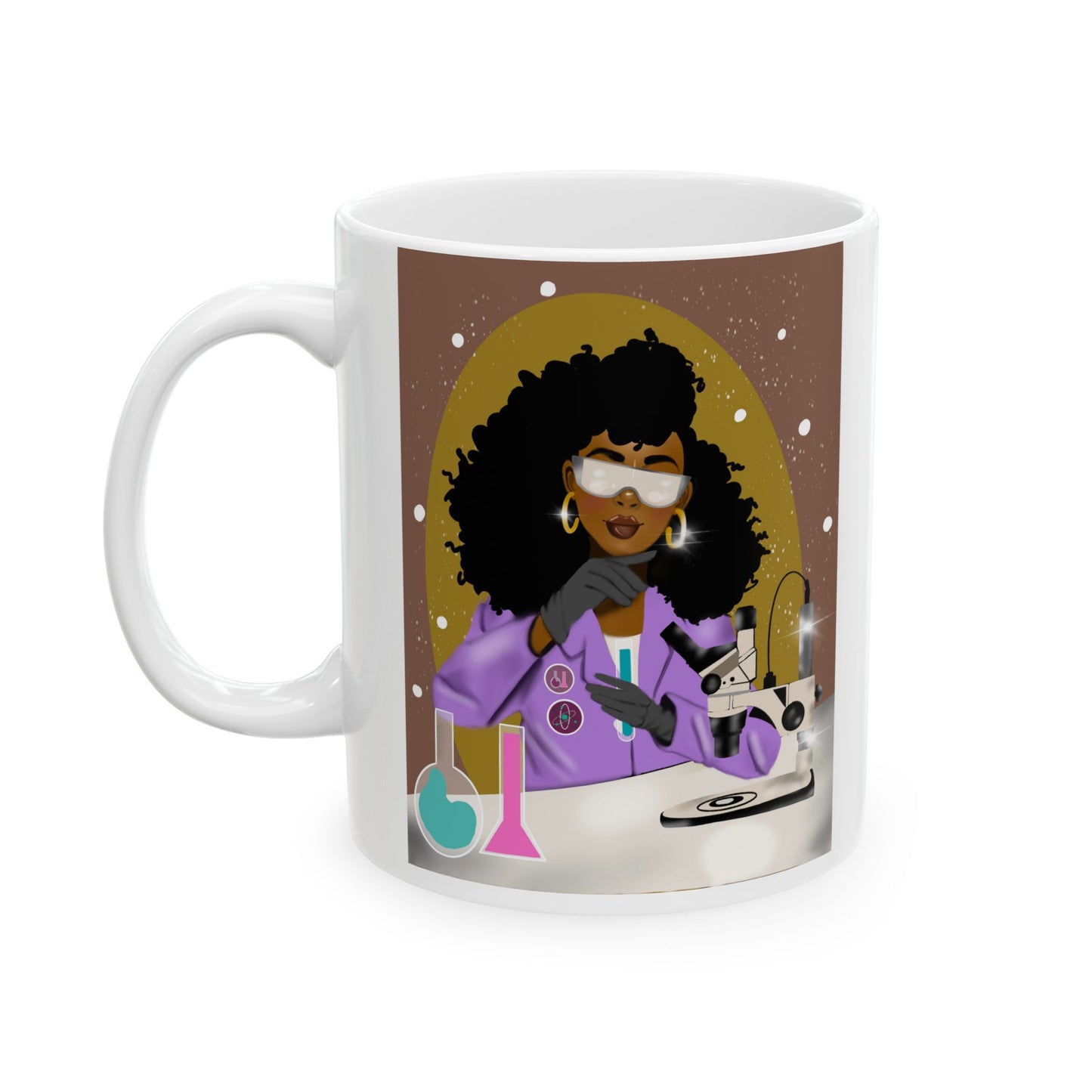 Sista Scientist Ceramic Mug, (11oz, 15oz)