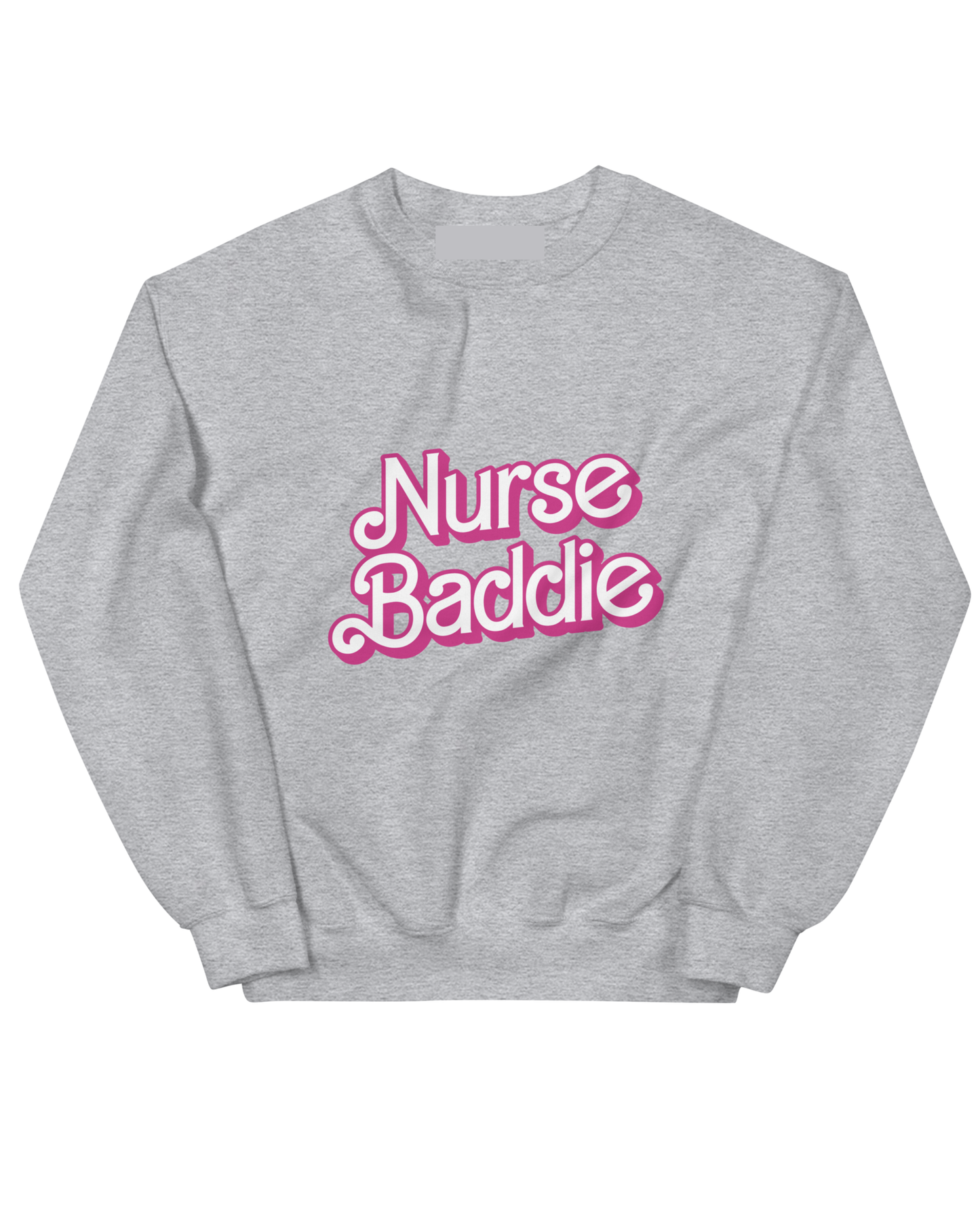 Nurse Baddie Sweatshirt-Unisex Crewneck Sweatshirt