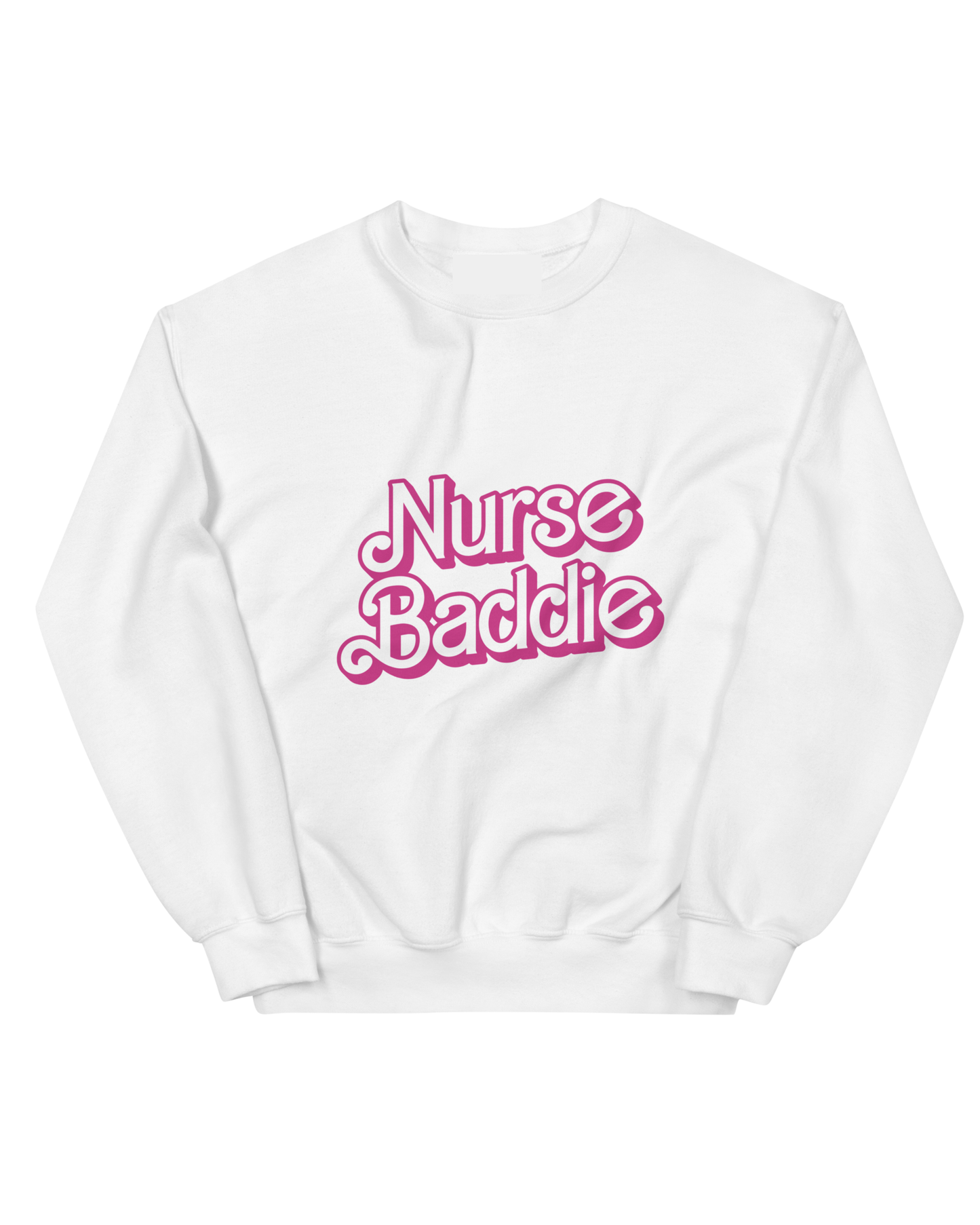 Nurse Baddie Sweatshirt-Unisex Crewneck Sweatshirt