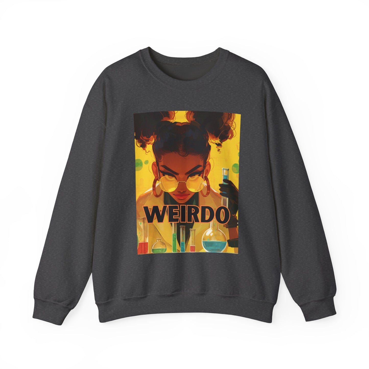 "Weirdo Scientist" Unisex Heavy Blend Crewneck Sweatshirt