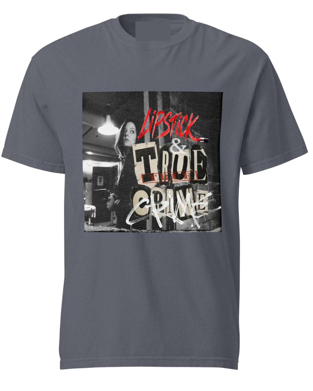 Lipstick and True Crime Unisex T-shirt