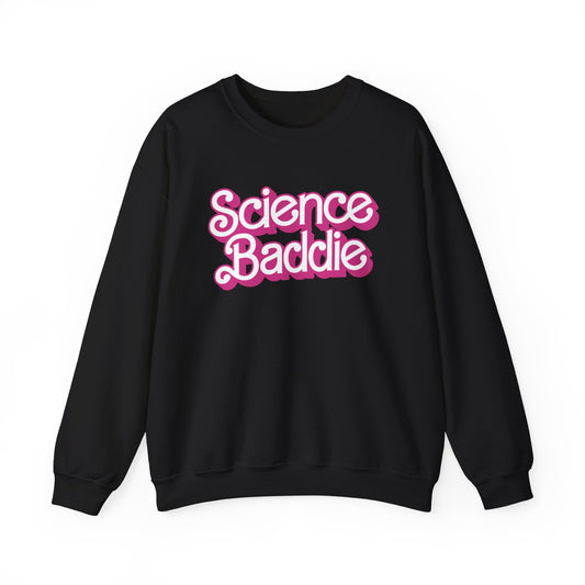 Science Baddie Unisex Heavy Blend Crewneck Sweatshirt