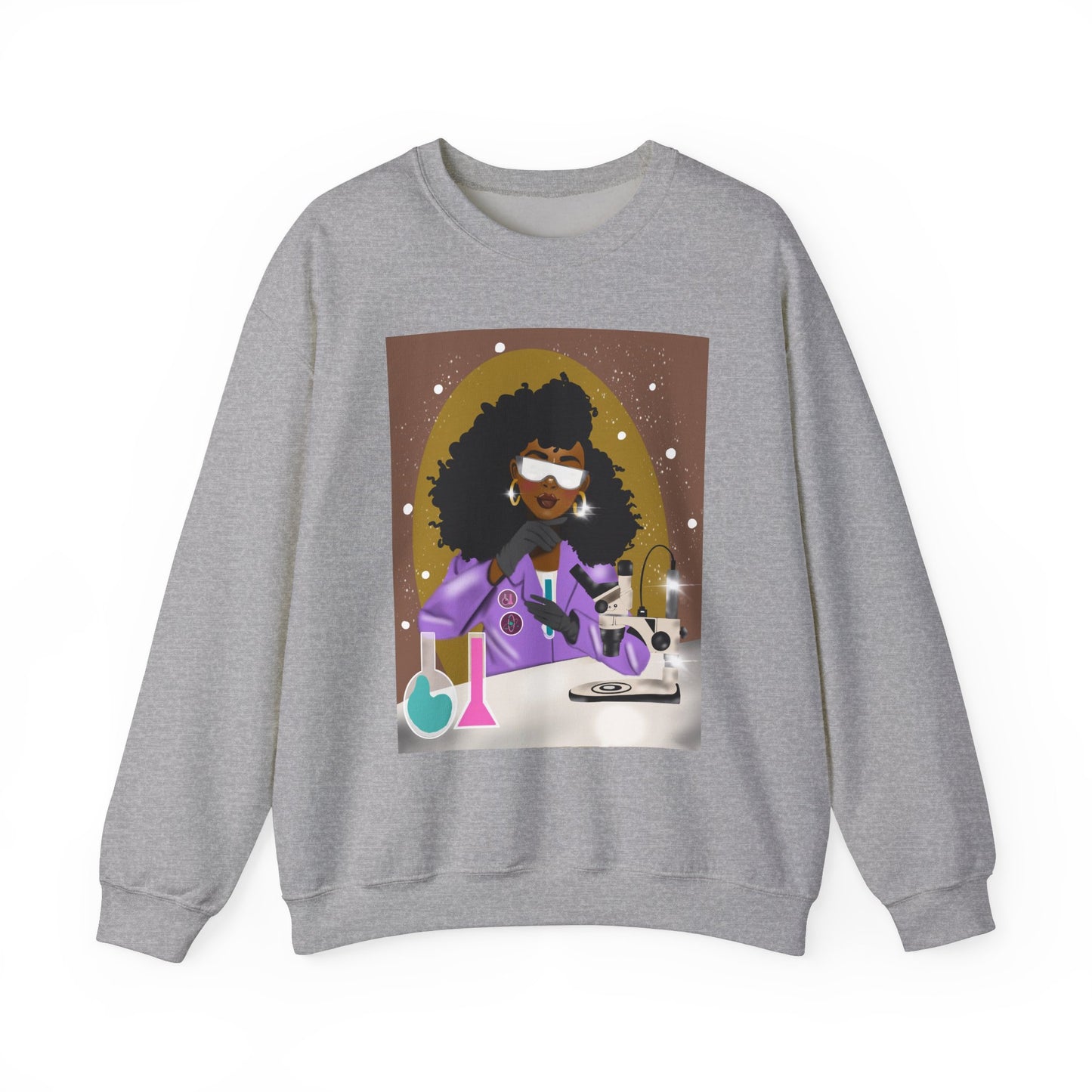 Sista Scientist Sweatshirt - Unisex Heavy Blend Crewneck