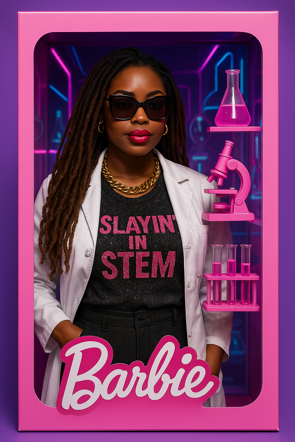 DIY “Science Baddie” Doll – Digital Design Downloadable PDF