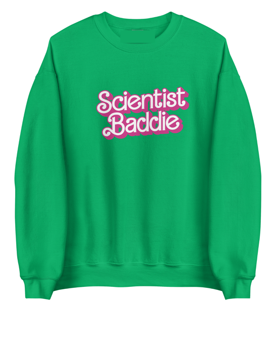 Scientist Baddie Sweatshirt - Unisex Heavy Blend Crewneck