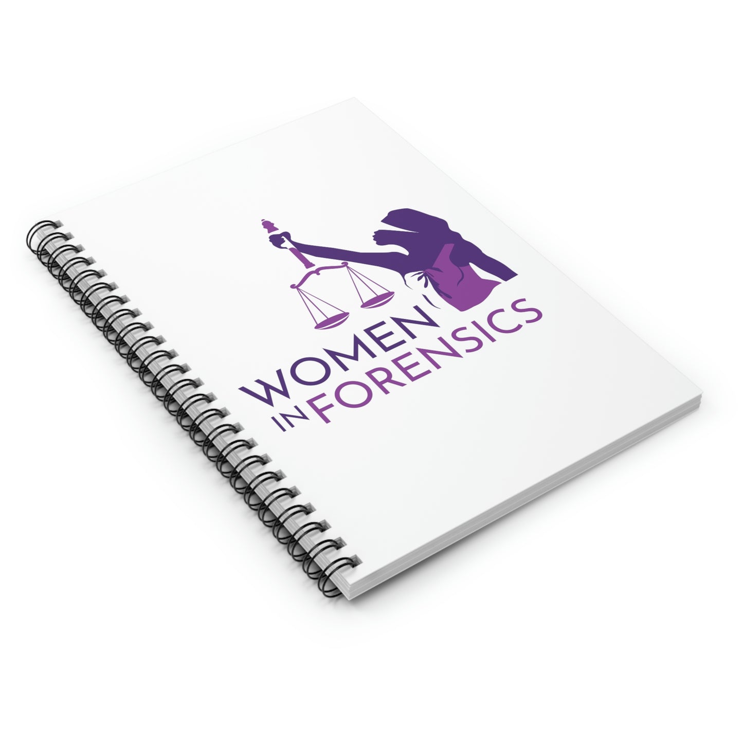 Women in Forensics Spiral Notebook - Ruled Line