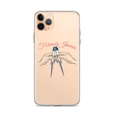 Forensic Jawns iPhone Case